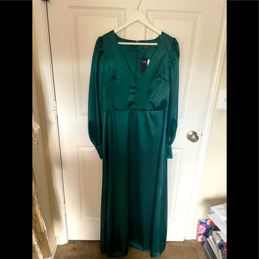 AFRM Vesta V Neck Midi